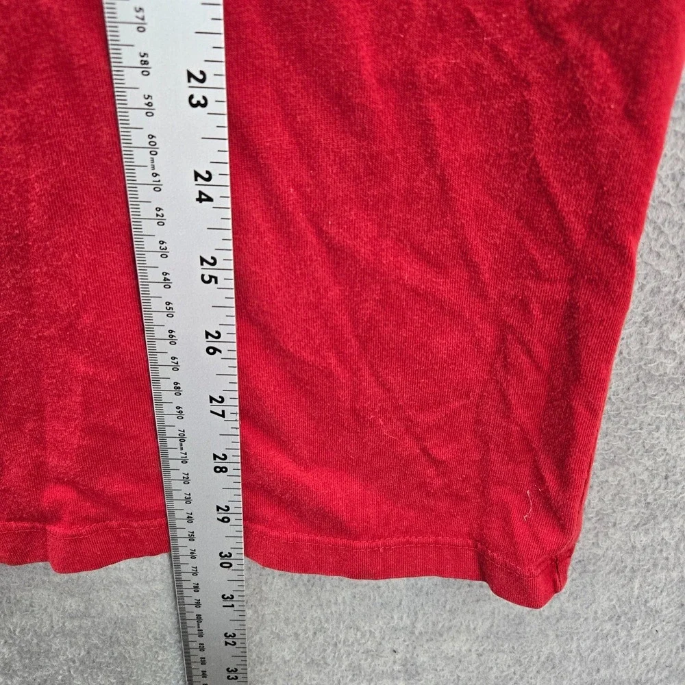 The North Face Men‎ Polo Shirt XL Red Logo Embroidered Short Sleeve Collar
